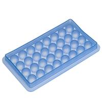 Eiswürfelbereiter Kugeln Ø20mm eisblau Silikon