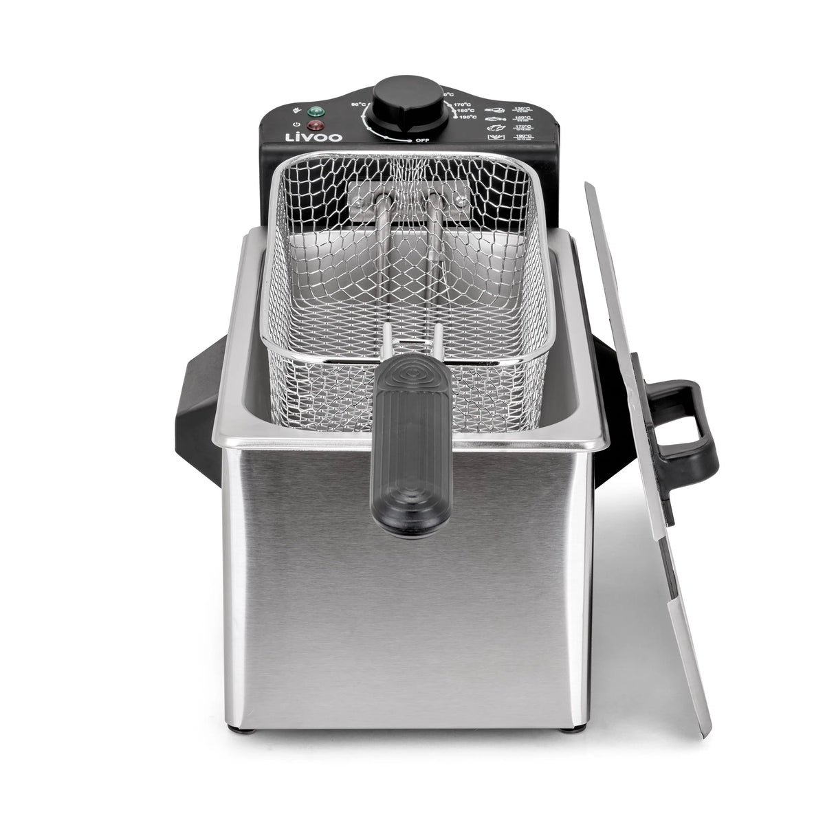 Fritteuse Edelstahl 3 l. 2000 W