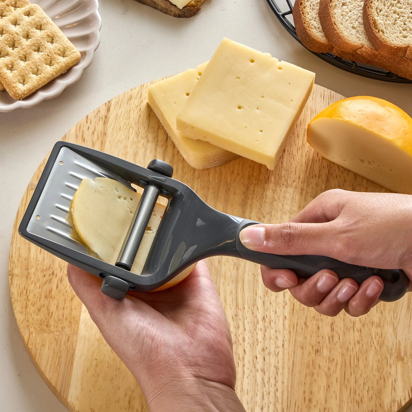 Käseschneider Dial & Slice verstelllbar Anthrazit