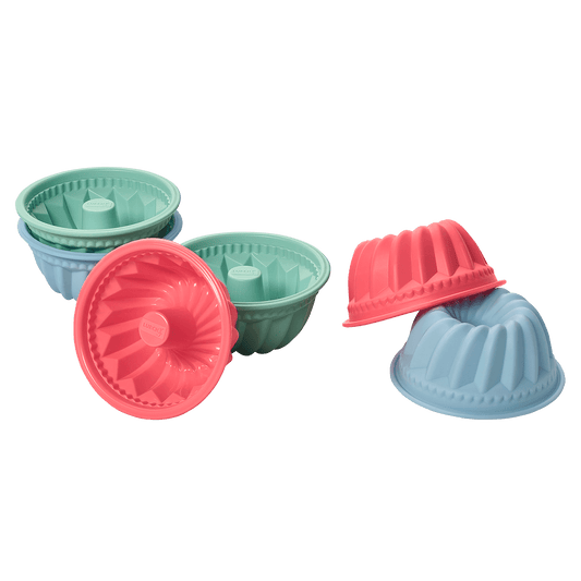 Muffinliner Gugelhupf 6er Set Pastel Mix