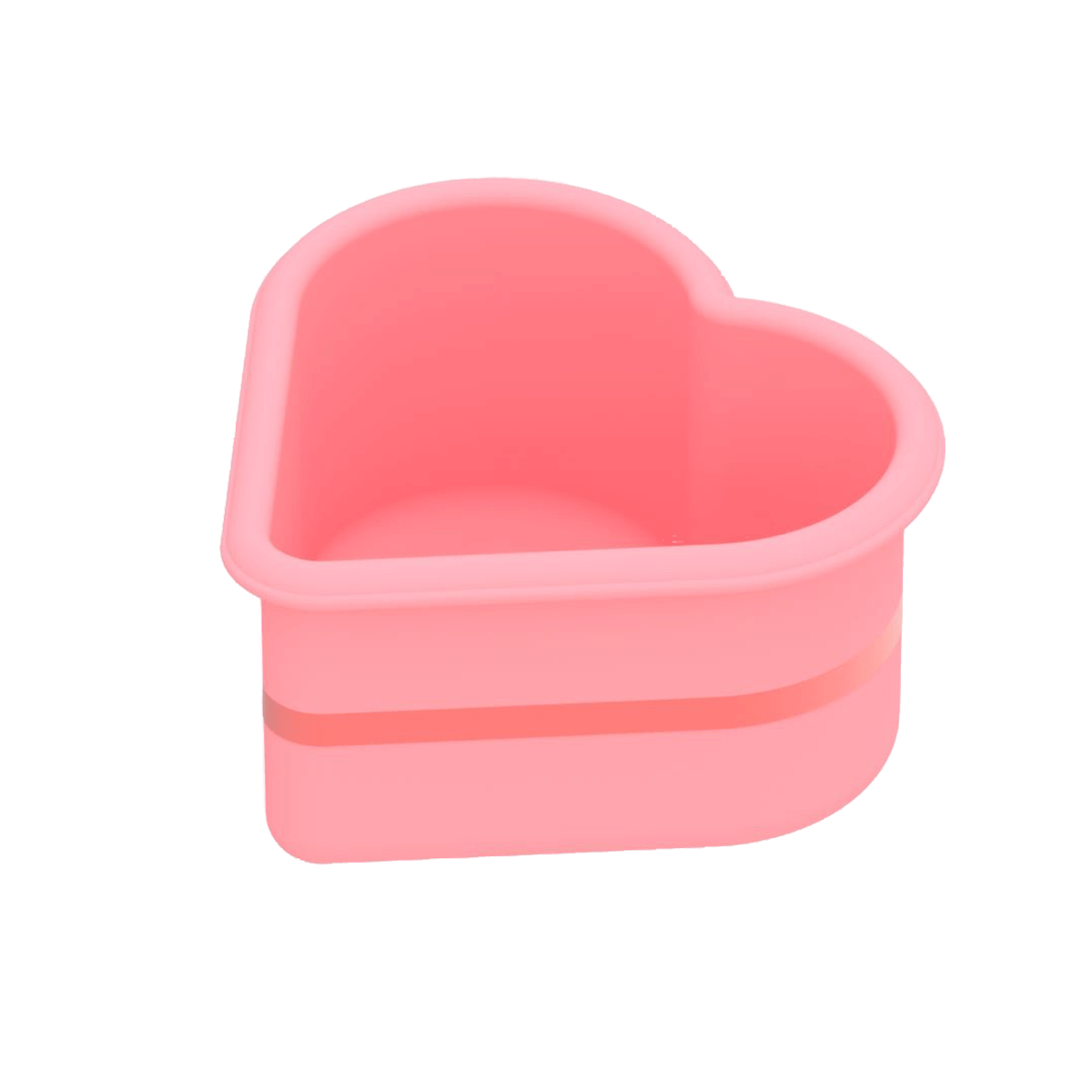 Muffinformen Herz "Pastell Mix" 6er Set