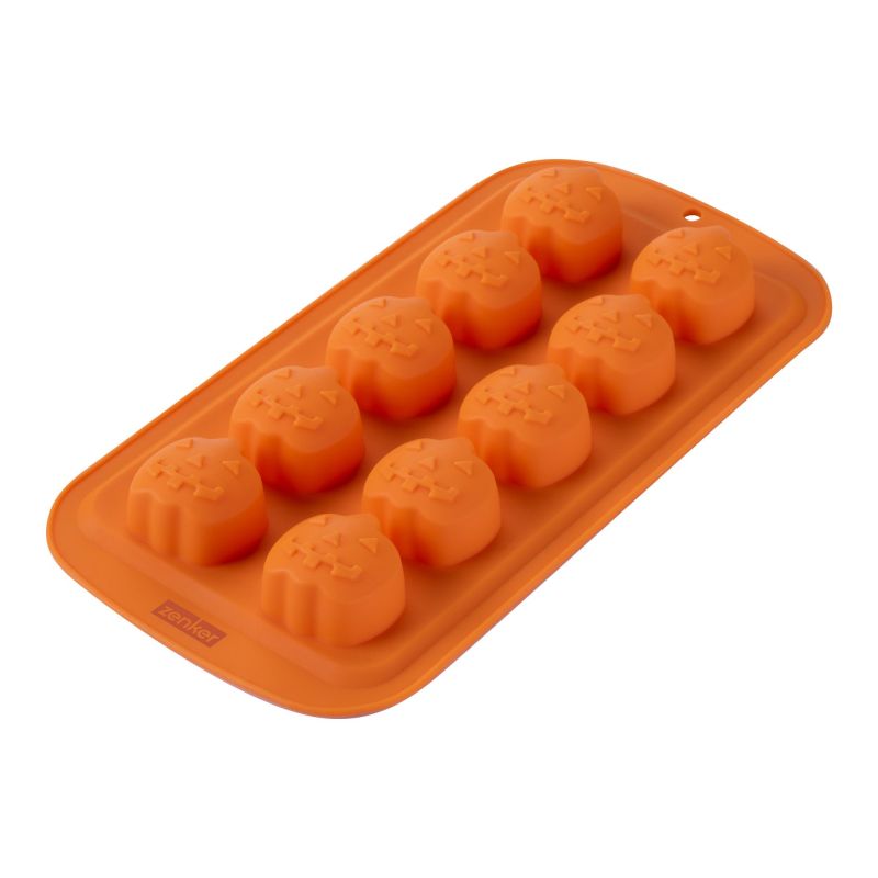 Schoko- & Eiswürfelform Mini-Kürbis – 10er - Zenker