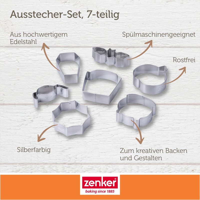 Ausstecher-Set Halloween – 7-teilig - Zenker