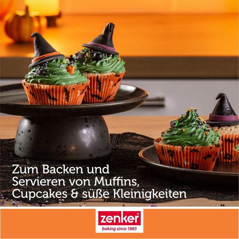 Papier-Muffinförmchen Halloween – 50 Stück - Zenker