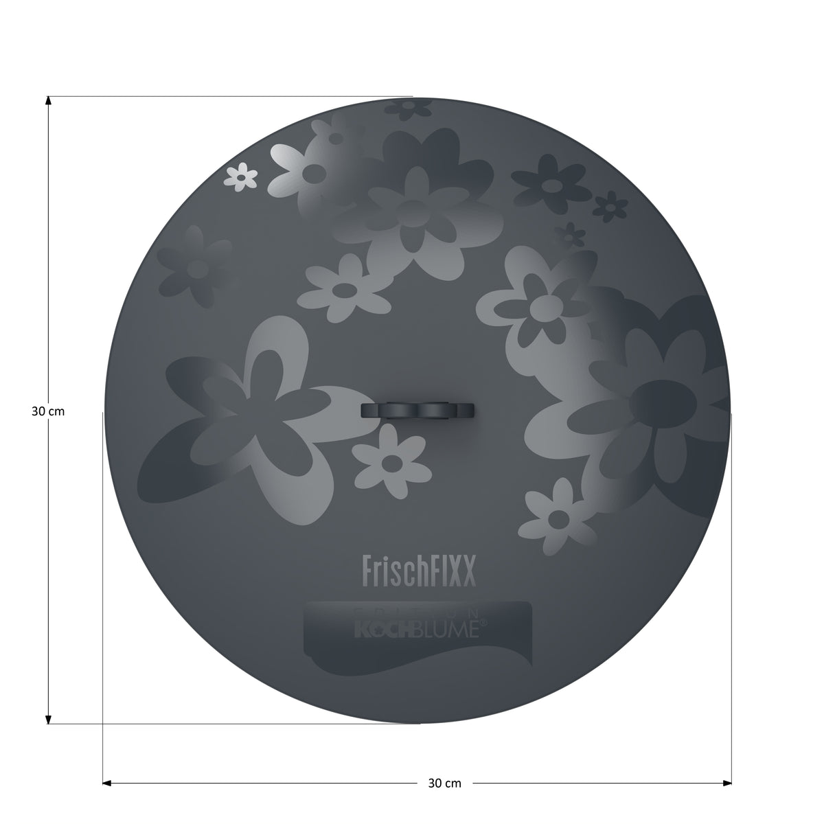 FrischFIXX 30cm limette Silikondeckel