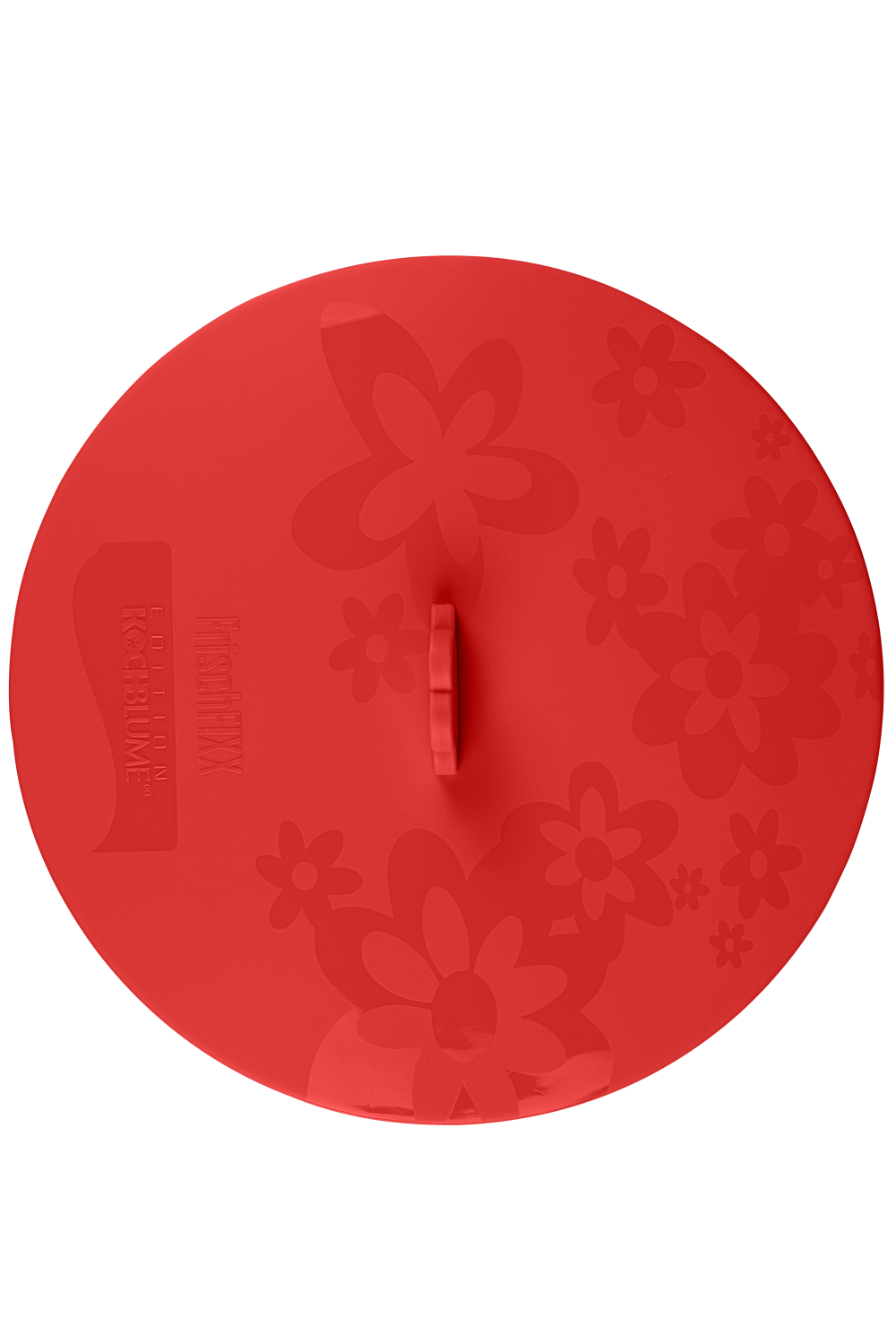 FrischFIXX 22cm rot Silikondeckel