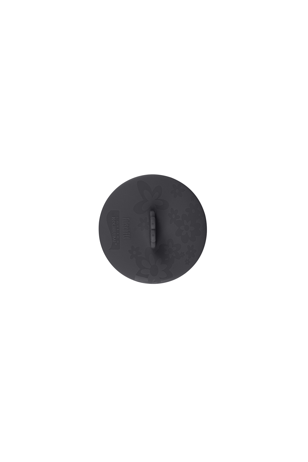 FrischFIXX 9cm anthrazit Silikondeckel