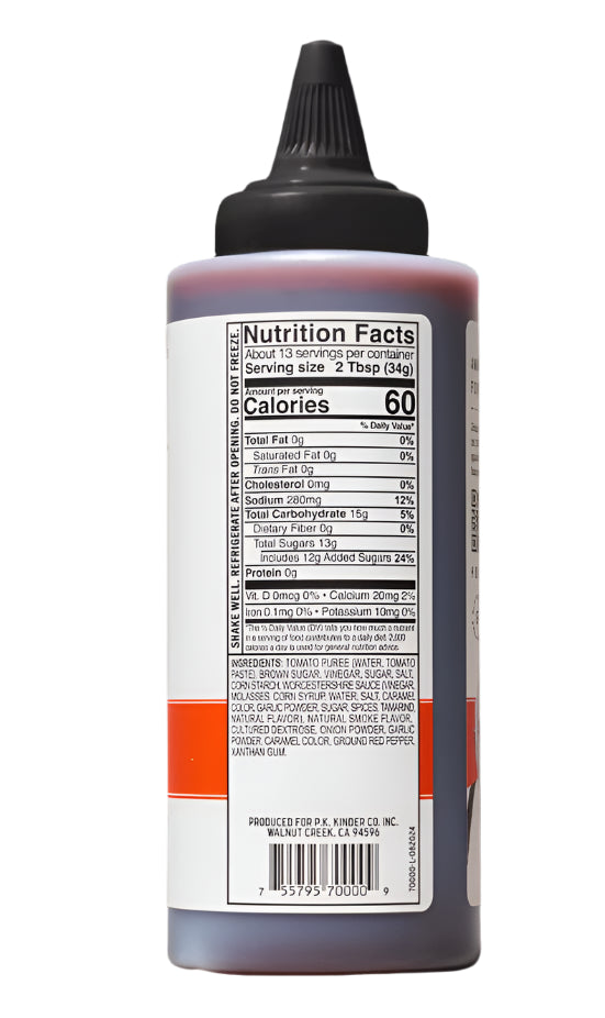 BBQ Sauce Original - 439 gr.