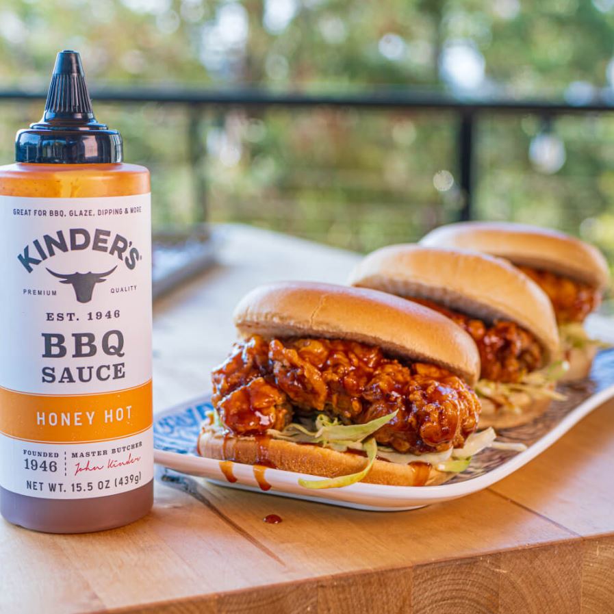 BBQ Sauce Honey Barbecue Hot  - 440 gr.