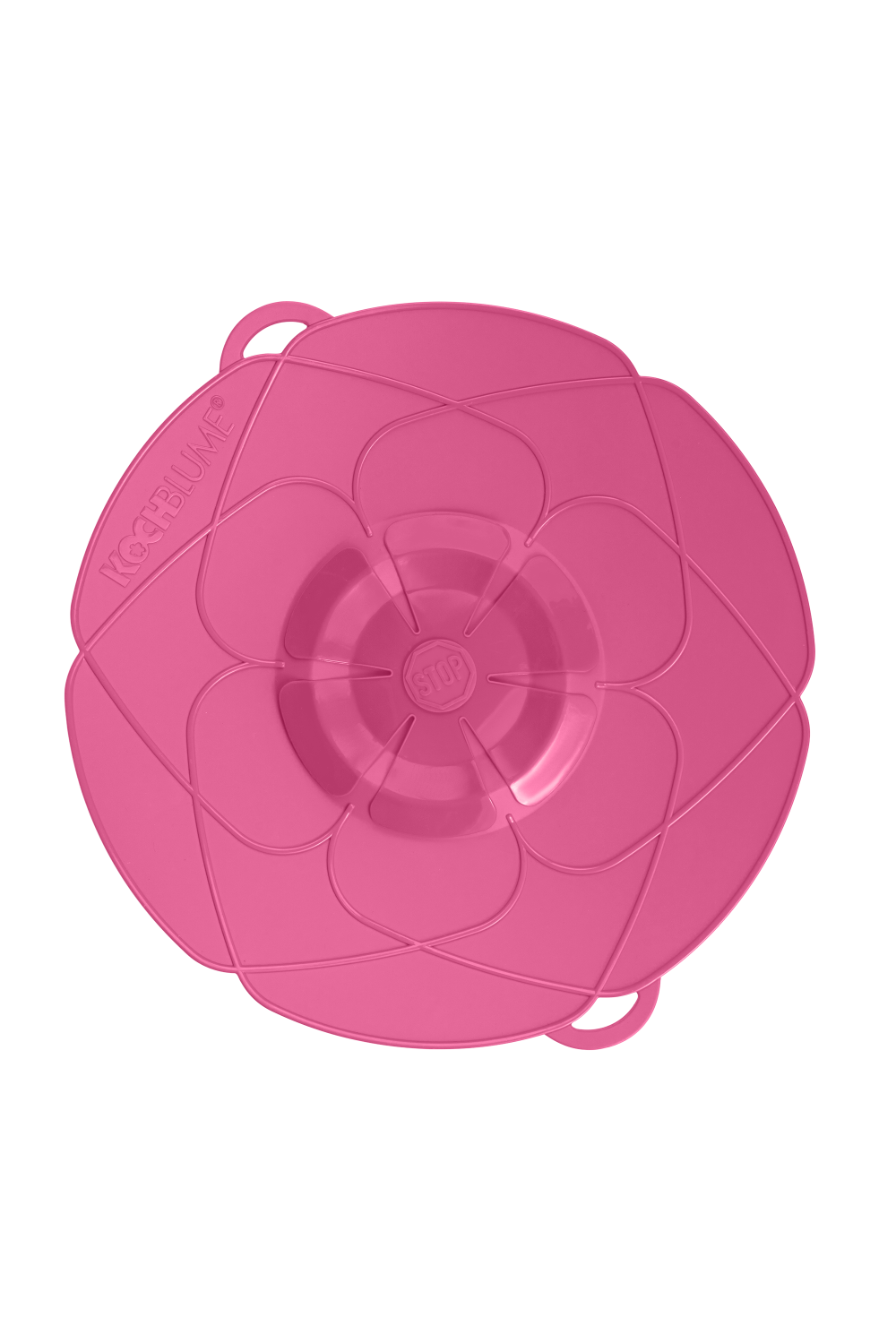 Kochblume L pink Überkochschutz