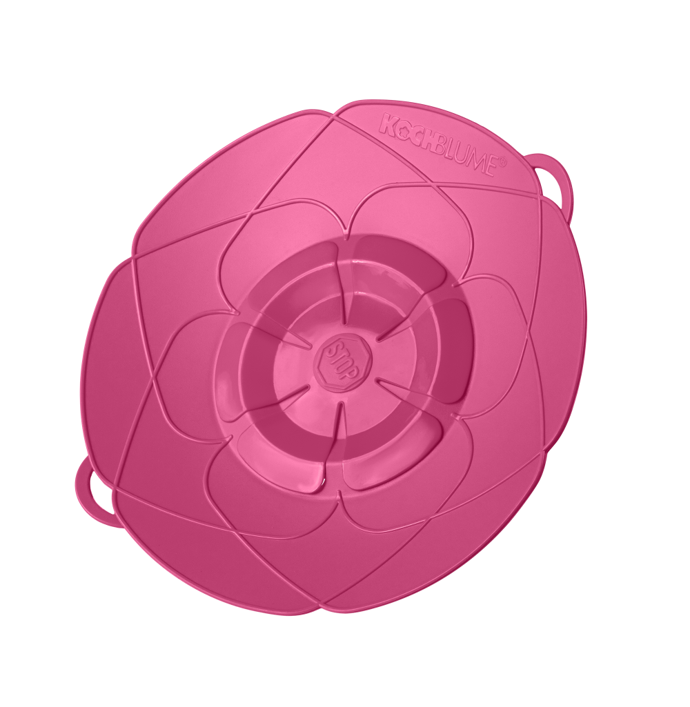 Kochblume M pink Überkochschutz