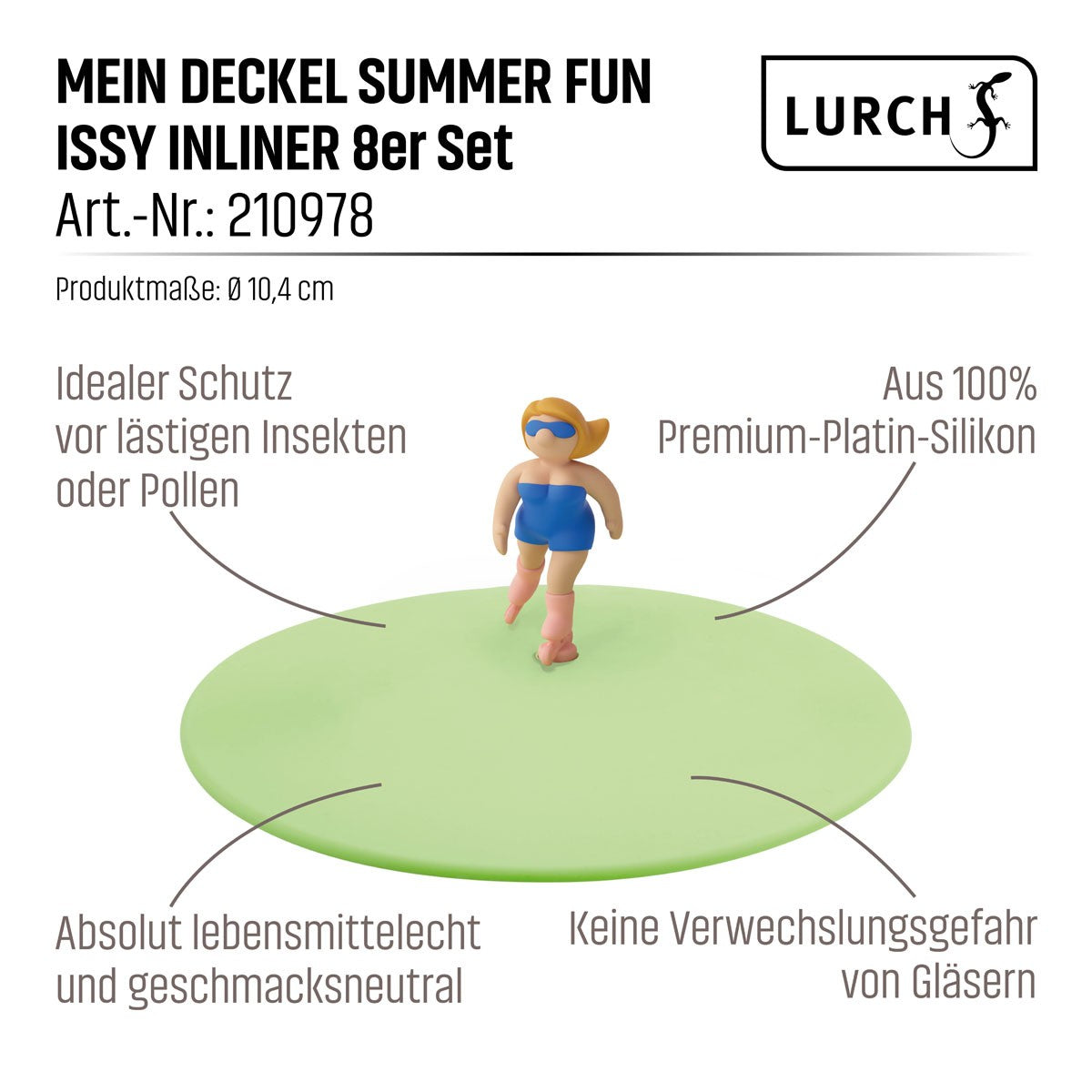 Mein Deckel Issy Inliner Summer Fun