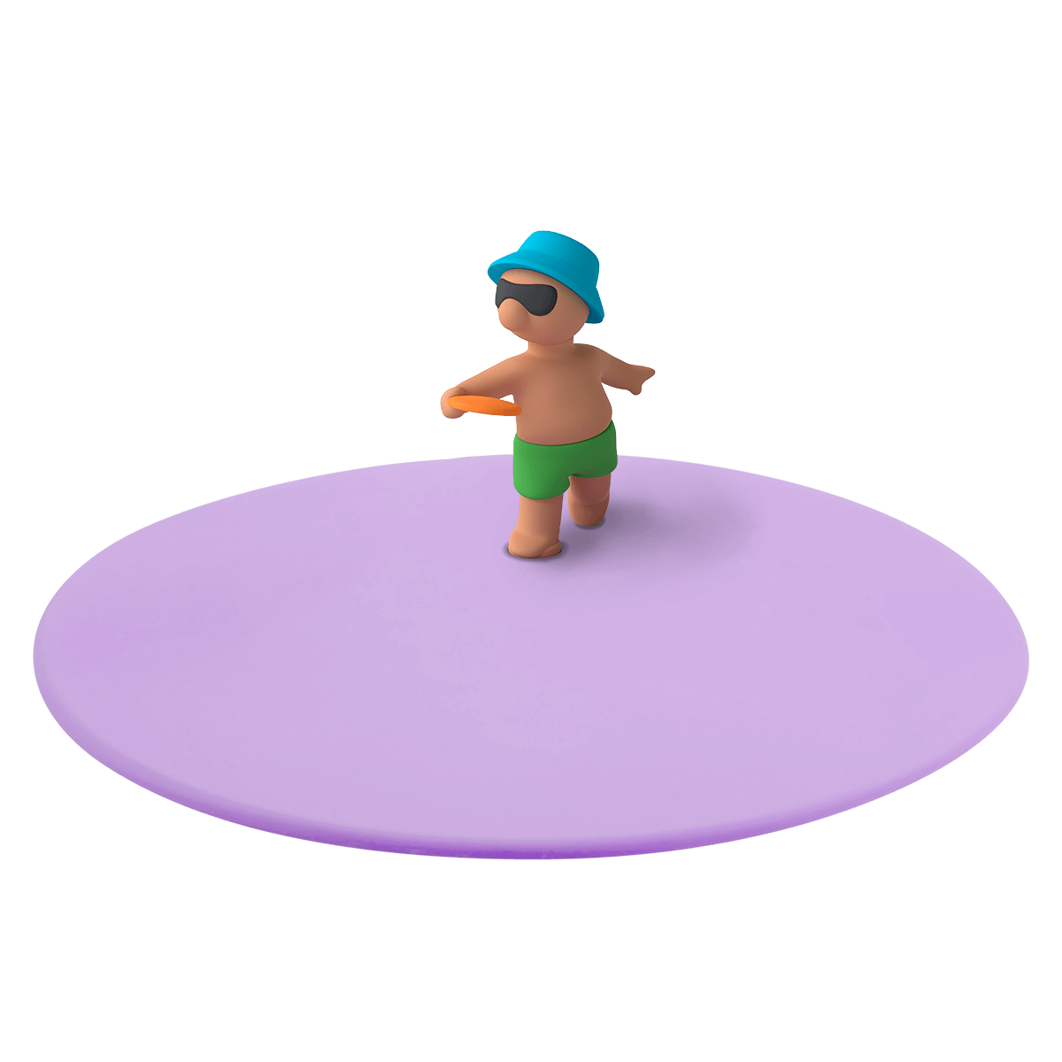 Mein Deckel Finn Frisbee Summer Fun