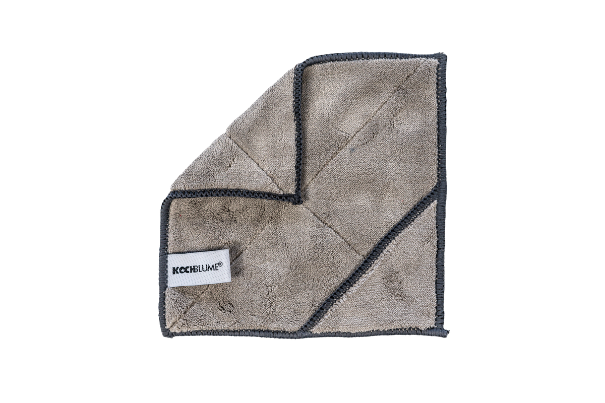 Microfasertuch taupe 18x18 cm