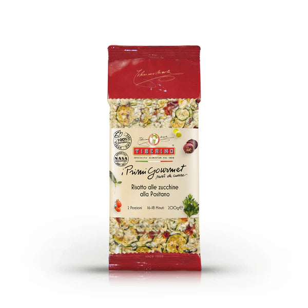 Risotto "Positano" mit Zucchini & Tomate, kochfertiges italienisches Risotto - One Pot
