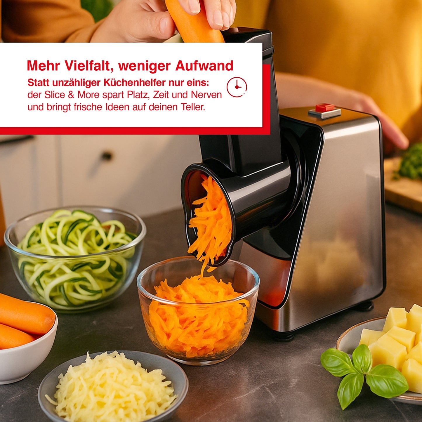 Gemüseschneider Slice & More (Typ 8401)