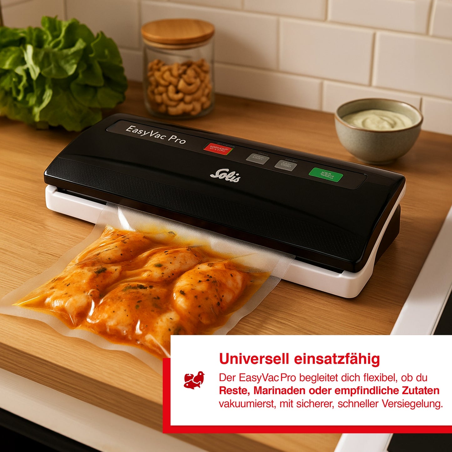 Vakuumierer EasyVac Pro schwarz (Typ 569)