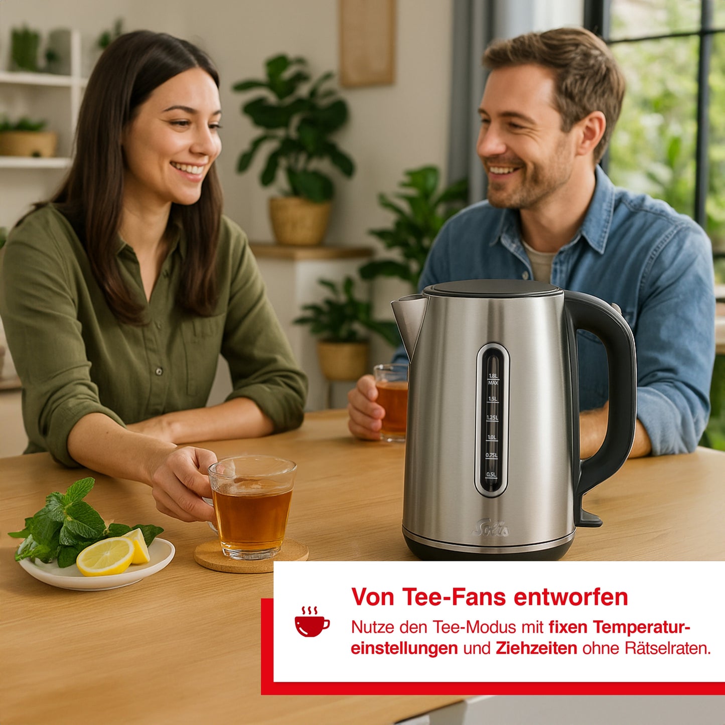 Wasserkocher Flexi Temp 1,8 Liter