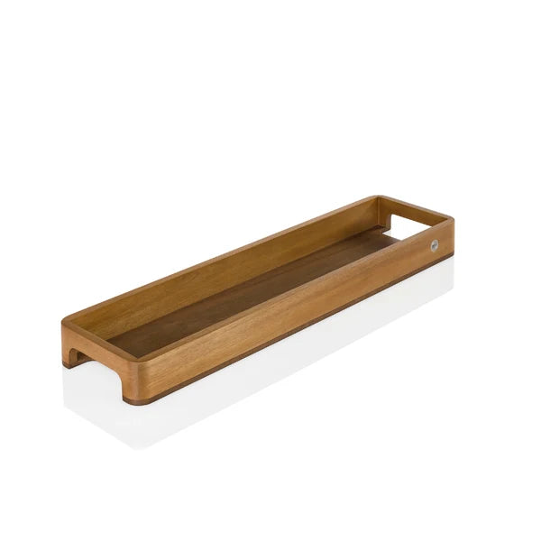 Serviertablett Serve Slim Akazie/Walnuss L. 60cm B. 15,5cm H 5cm