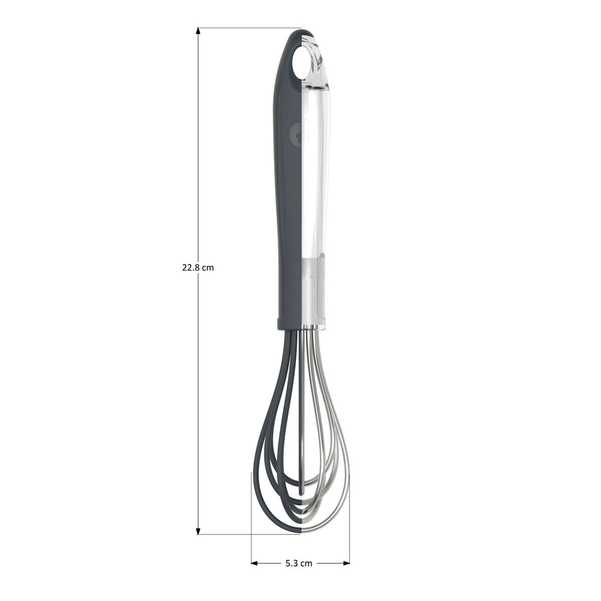 Schneebesen M pink 22 cm