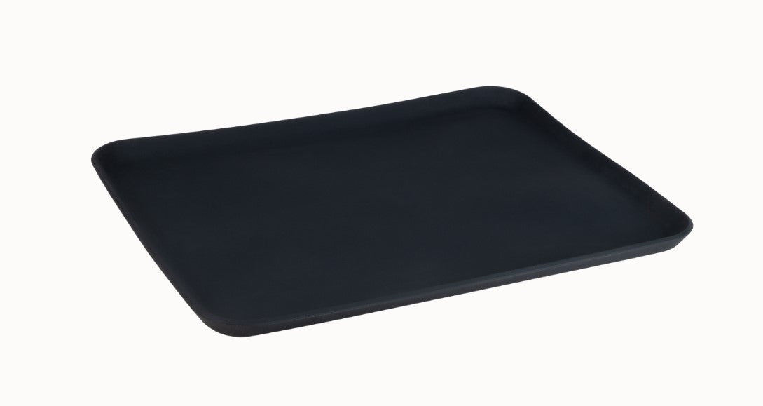 Backmatte mit Rand 36x28cm schwarz Flexi-Form