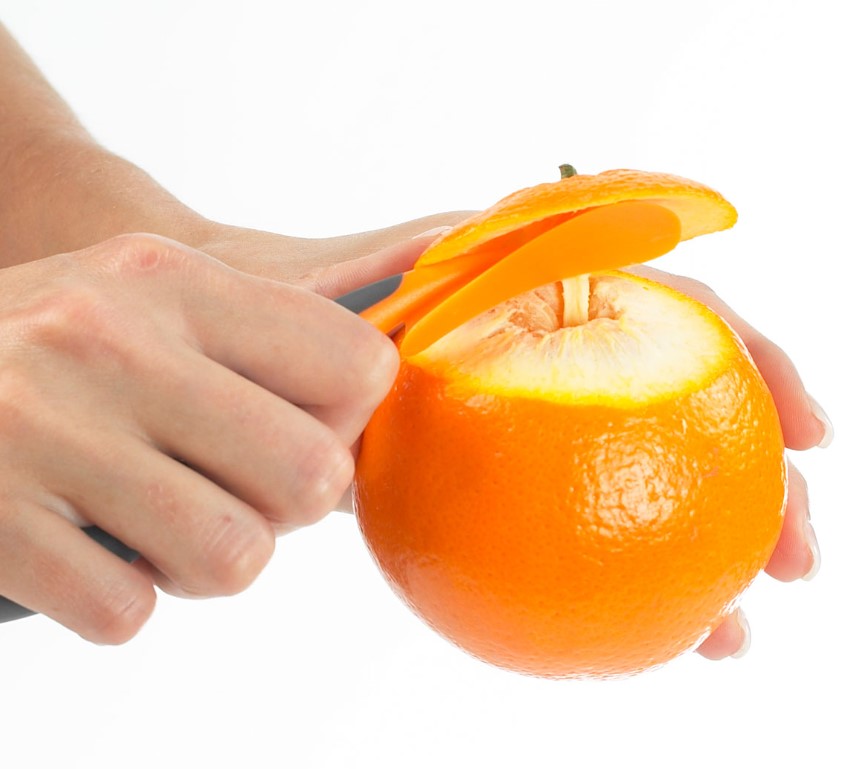 Orangenschäler mit strapazierfähiger Nylonklinge