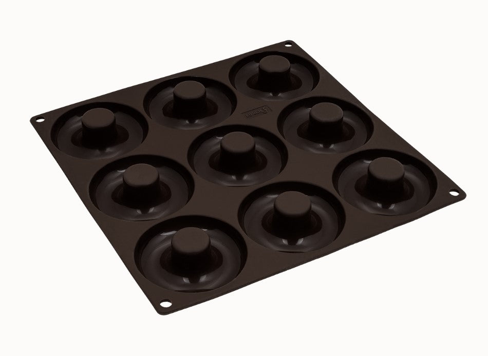 Flexiform Donuts 26x26cm 9fach braun