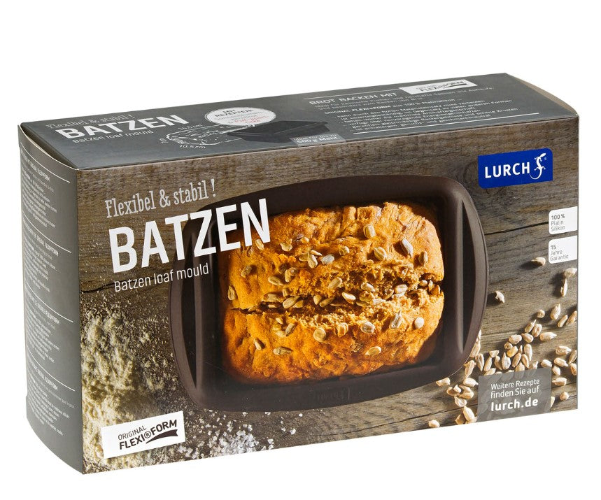 Kastenform Batzen 14,5 cm – Silikonbackform für Brot & Kuchen