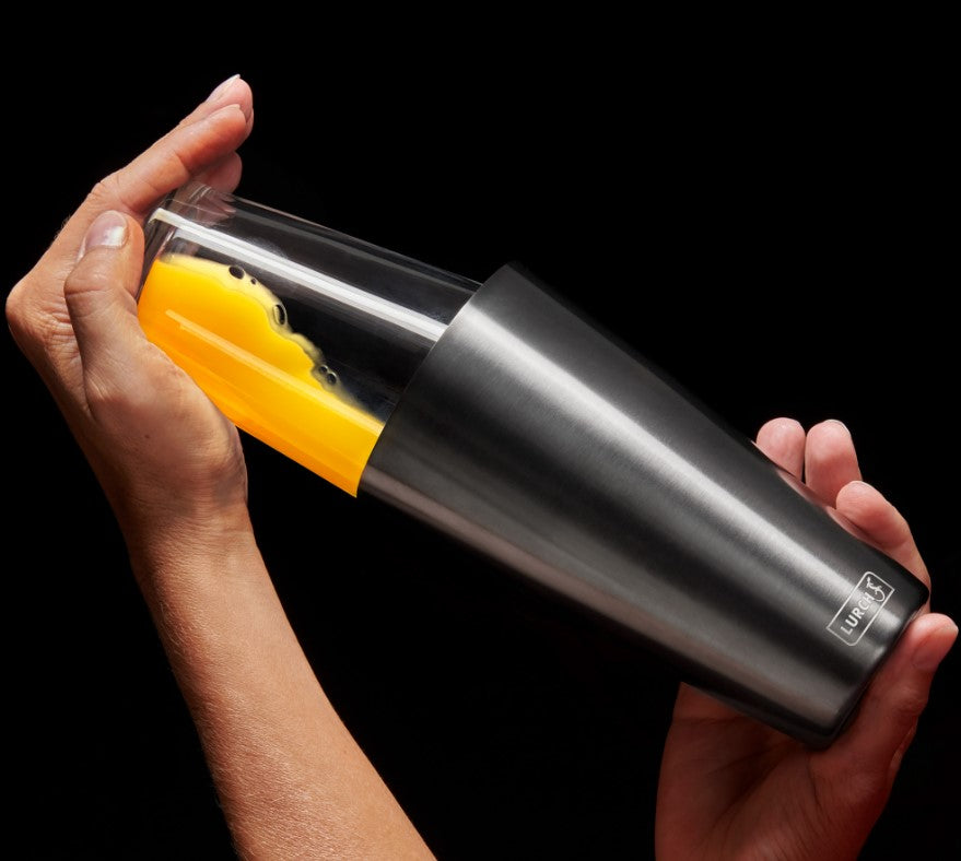 Boston Shaker mit Glas 750 ml – Professioneller Cocktailshaker aus Edelstahl