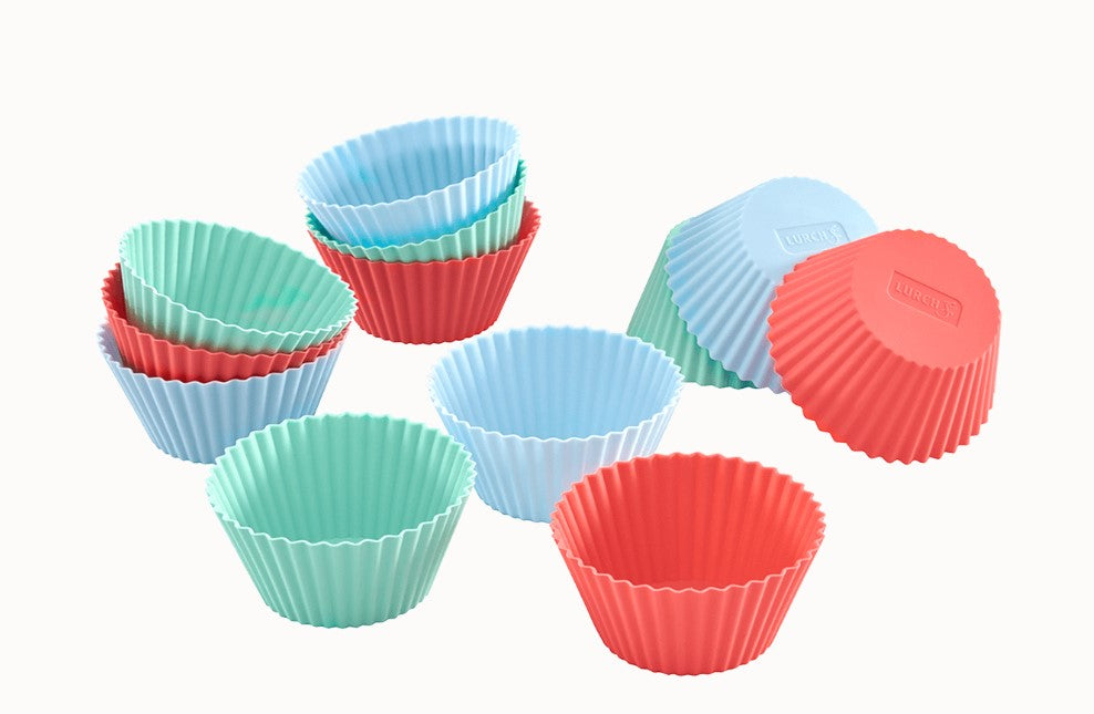 Muffinformen "Pastell Mix" 12er Set von Lurch