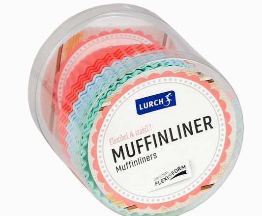 Muffinformen "Pastell Mix" 12er Set von Lurch