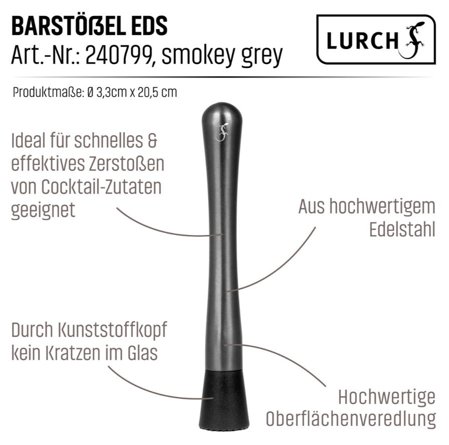 Barstössel EDS smokey grey Bar Kollektion