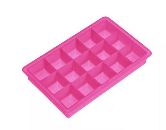 Eiswürfelbereiter Würfel 4x4 f Silikon fuchsia