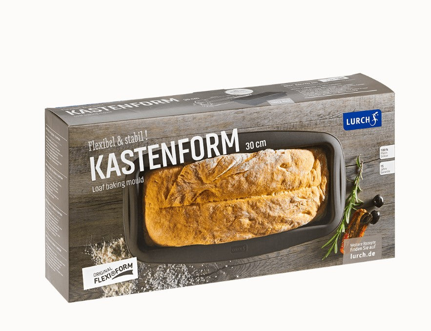 Silikon-Kastenform 30x11,5x7cm - Backform für Brot und Kuchen