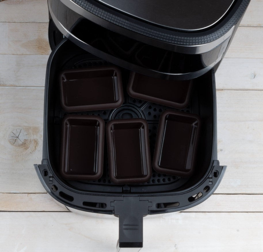 Silikon Mini-Batzen-Backform 6er Set - für kleine Brote und Kuchen