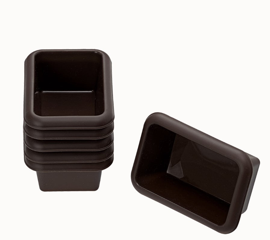 Silikon Mini-Batzen-Backform 6er Set - für kleine Brote und Kuchen