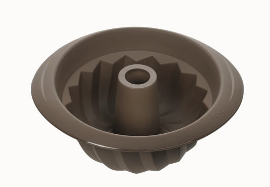 FlexiForm Gugelhupf 22cm Premium-Platin-Silikon braun