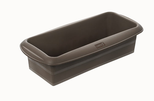 Silikon-Kastenform 25x9x6,5cm - Backform für Brot, Kastenkuchen und mehr