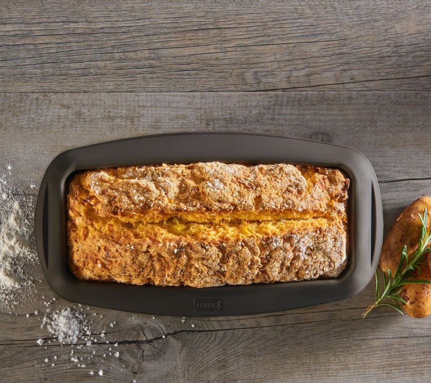 Silikon-Kastenform 25x9x6,5cm - Backform für Brot, Kastenkuchen und mehr