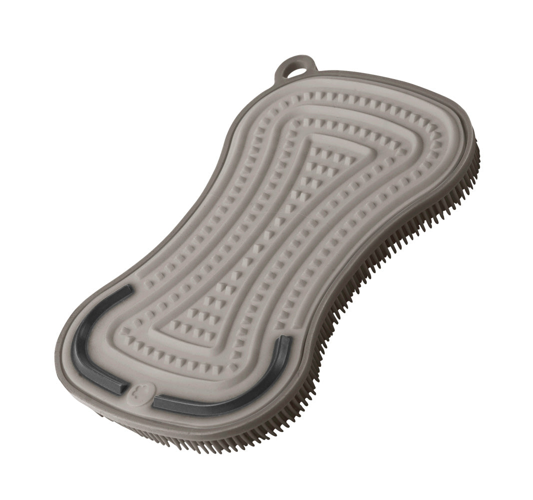 Scrubby plus taupe 13x8 cm