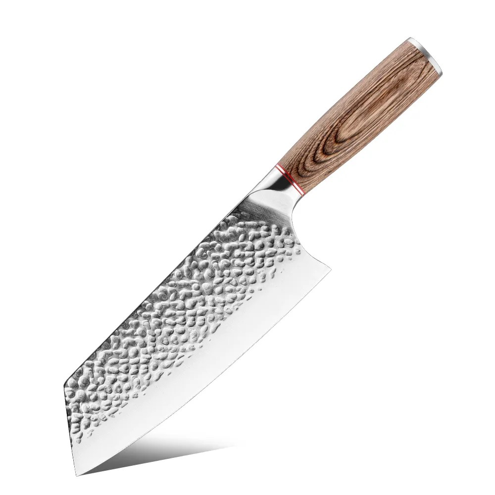 Hackmesser 19,5cm Griff Pakka Holz