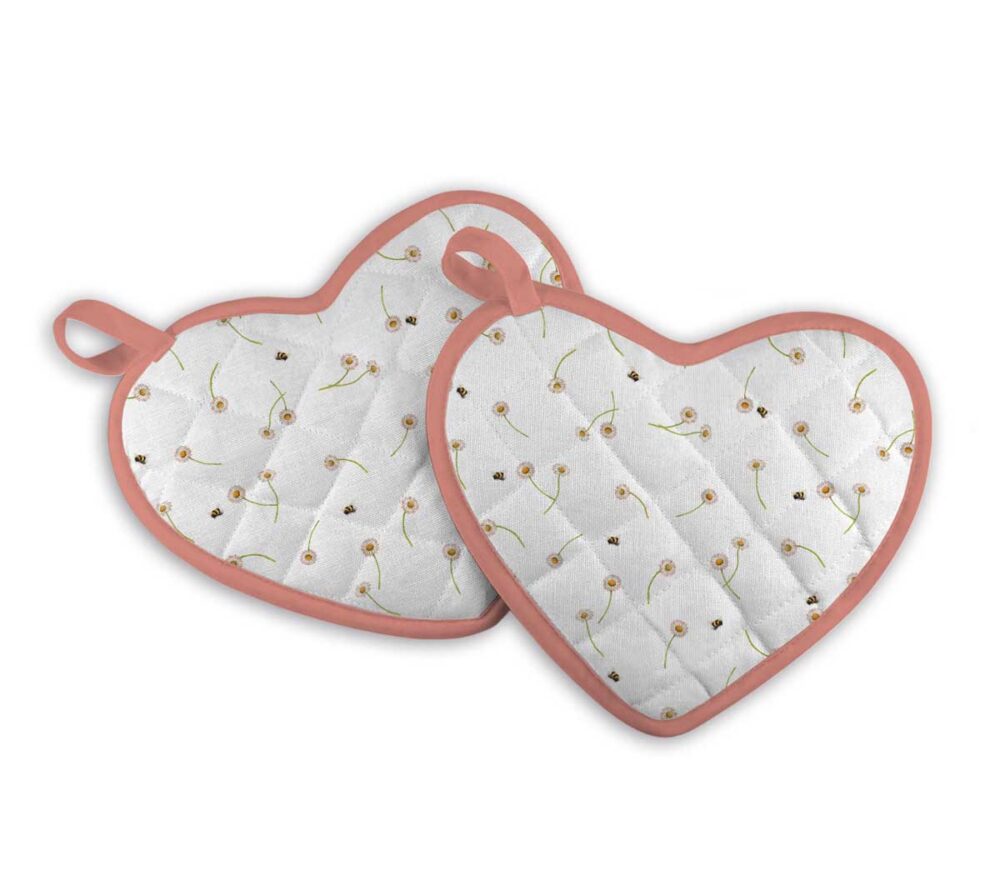 Topflappen Set Charming Cow