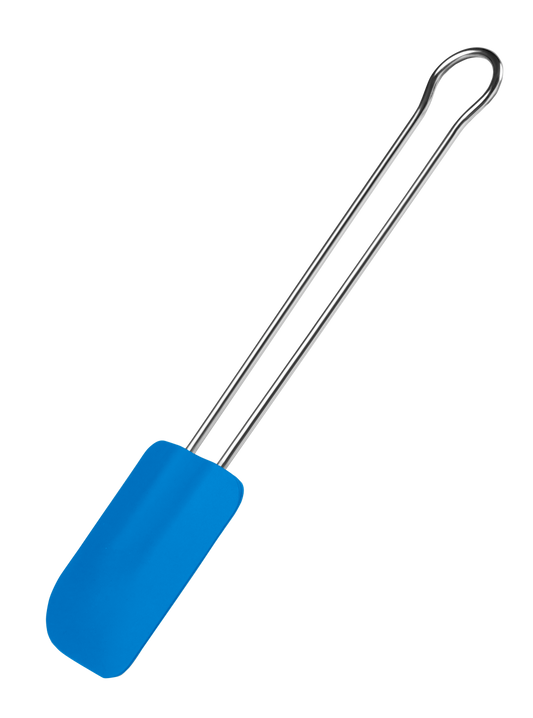 Teigschaber L blau 28 cm