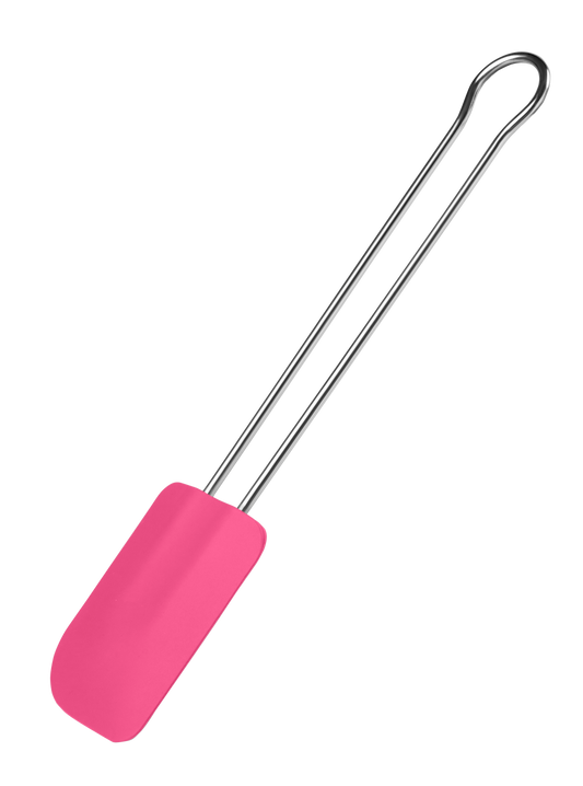 Teigschaber L pink 28 cm
