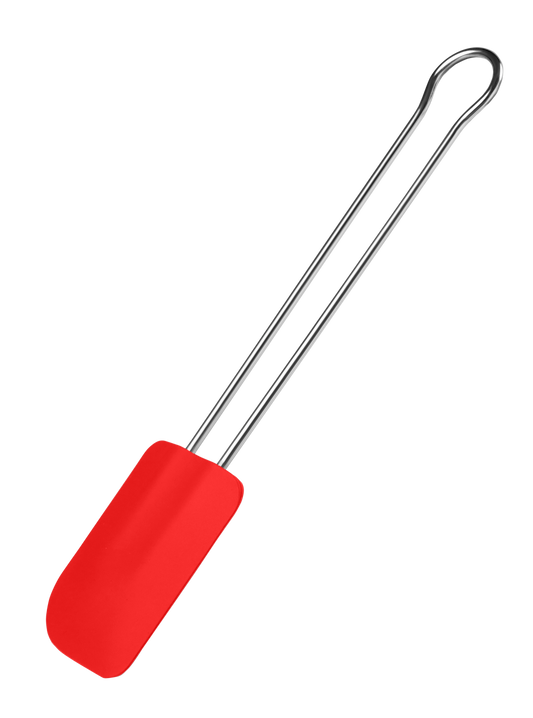 Teigschaber L rot 28 cm