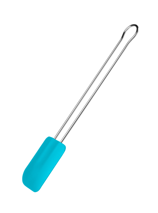 Teigschaber M hellblau 23,5 cm