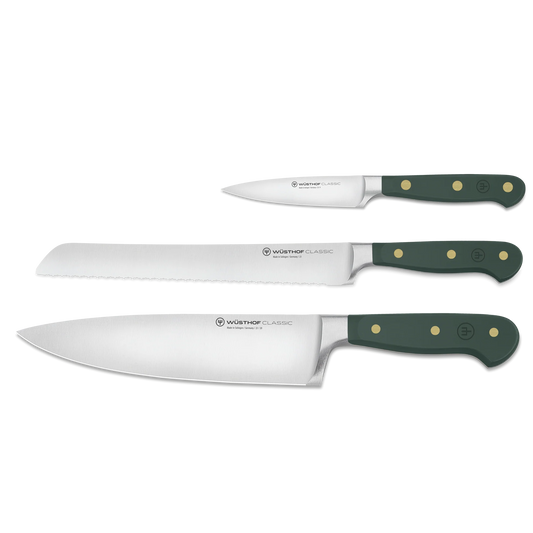 Messersatz Classic 3tlg. fresh rosemary Kochmesser, Brostmesser & Gemüsemesser