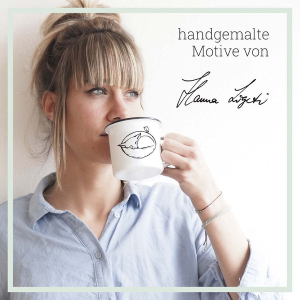 Emailletasse – Toni Knife