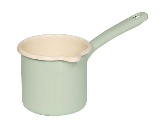 Schnabeltopf mit Stiel 10cm 0,75l nilgrün Bunt