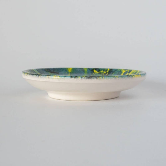 Keramikreibe "Snake" 12cm für Knoblauch, Ingwer & Gewürze